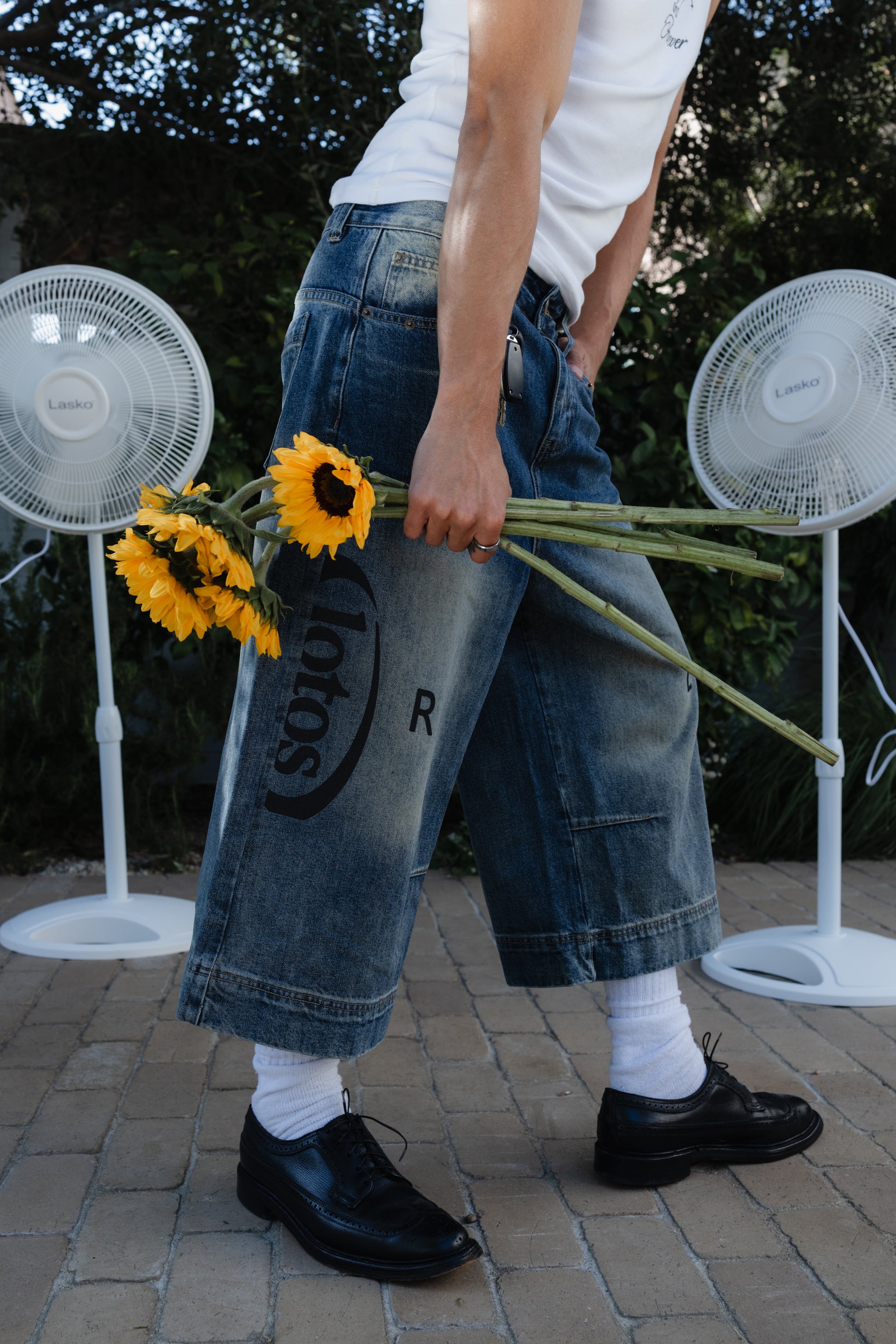 Baggy Denim Shorts