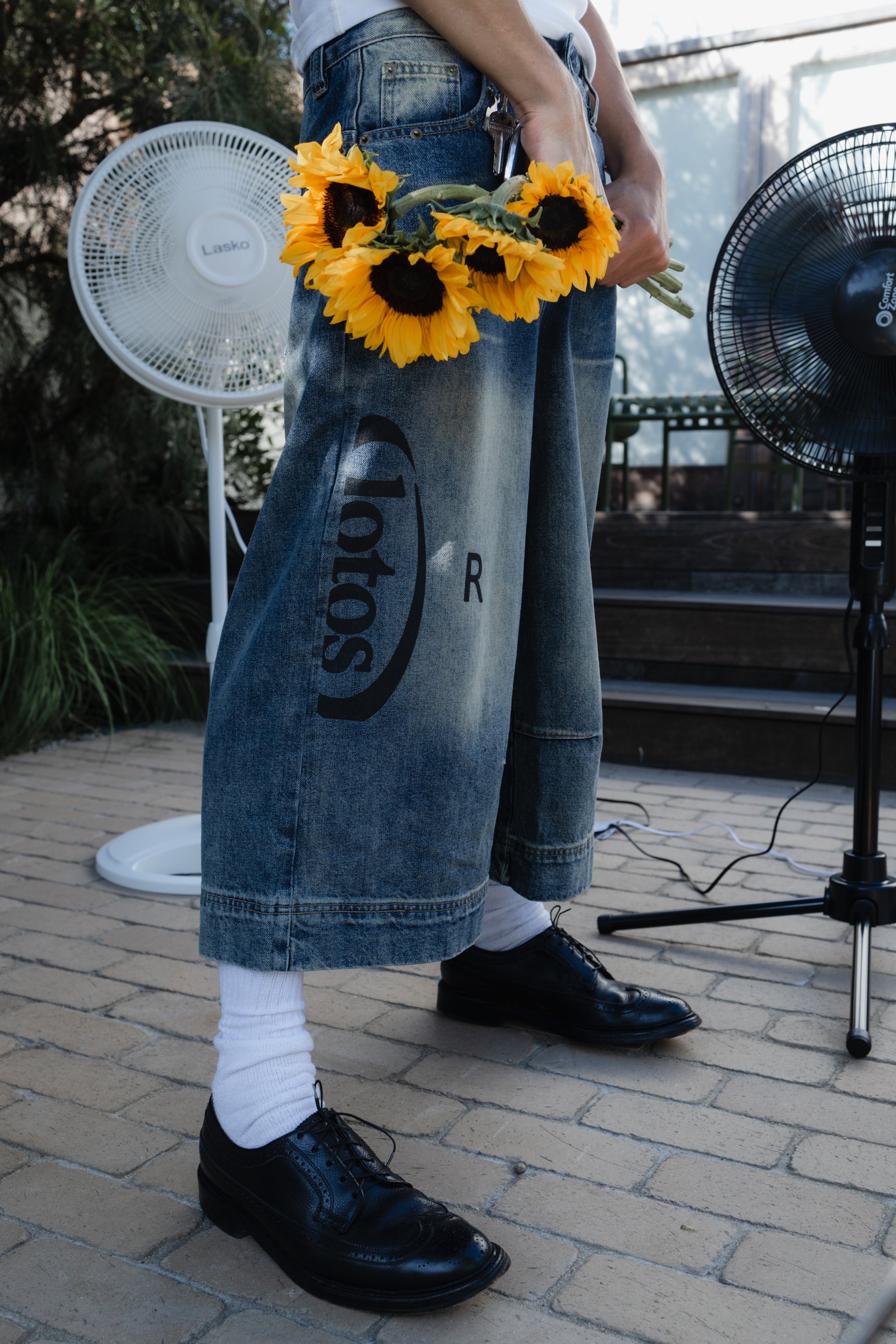 Baggy Denim Shorts
